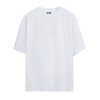 Gençwear Oversize Basic T-Shirt Beyaz