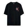 Gençwear Oversize Koi T-Shirt Siyah