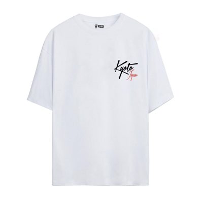 Gençwear Oversize Kyoto T-Shirt Beyaz