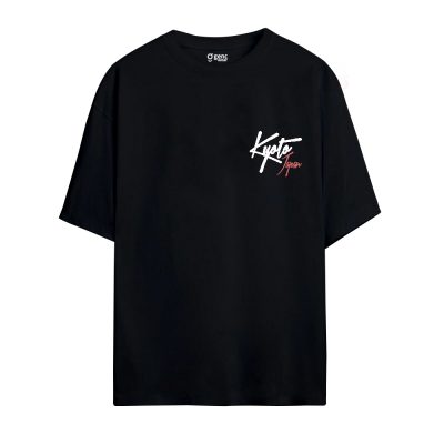 Gençwear Oversize Kyoto T-Shirt Siyah