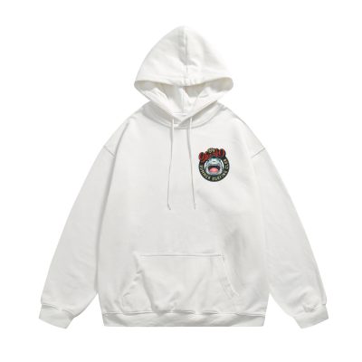 Gençwear Shark Hoodie Unisex Beyaz