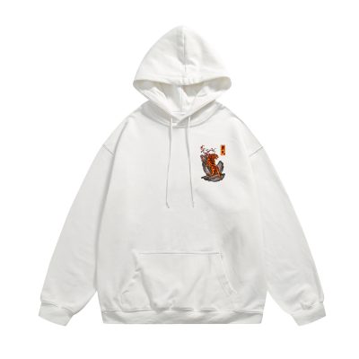 Gençwear Tiger Hoodie Unisex Beyaz